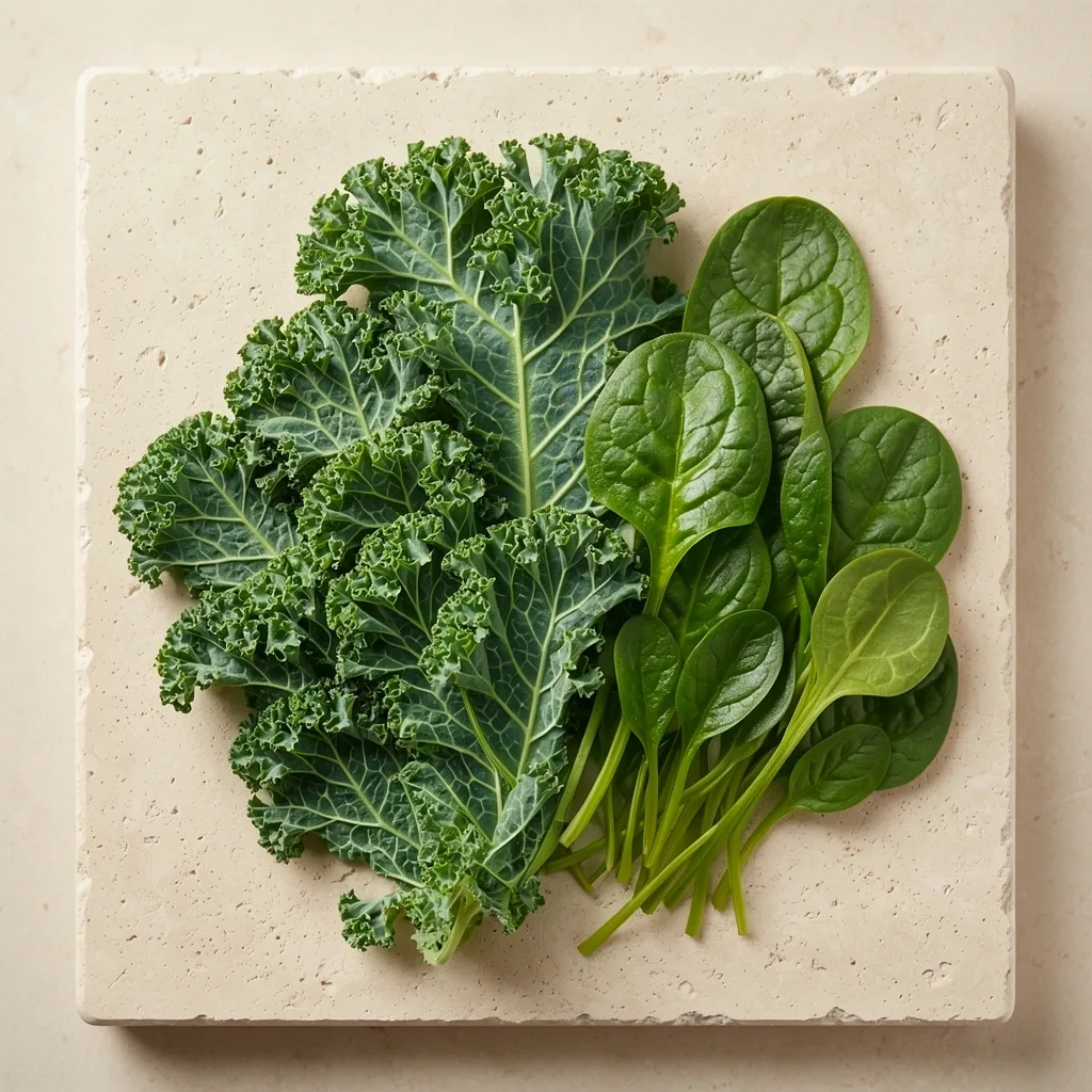 Hojas verdes nutritivas